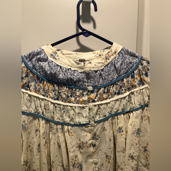 Free People Large western button up blouse - Picture 2 of 5